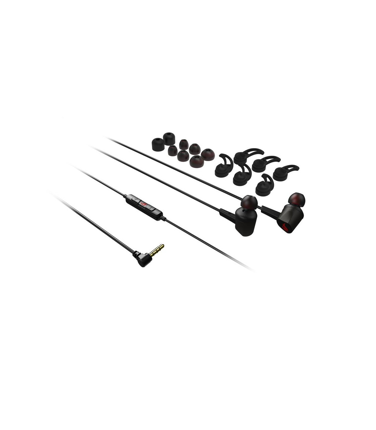 Auriculares gaming asus rog cetra core ii negro