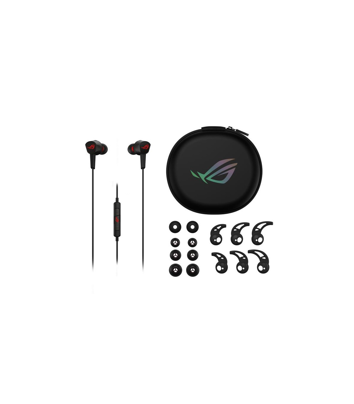 Auriculares gaming asus rog cetra core ii negro