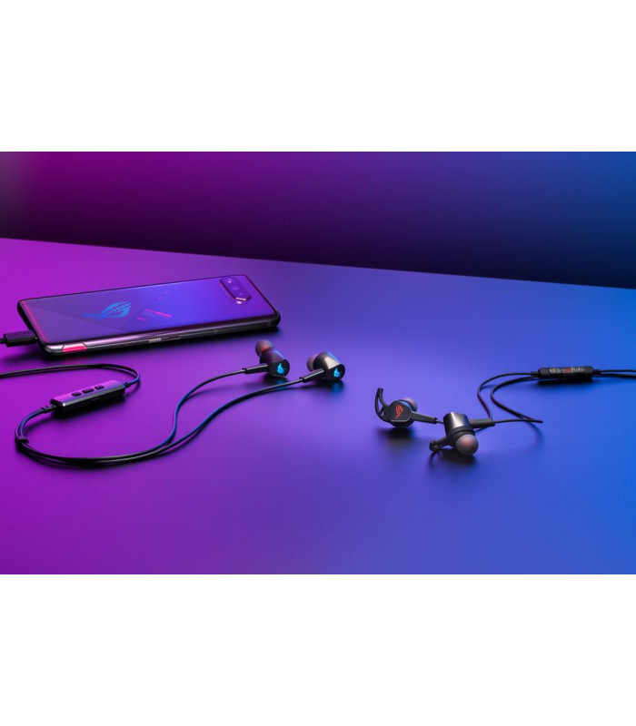 Auriculares gaming asus rog cetra core ii negro