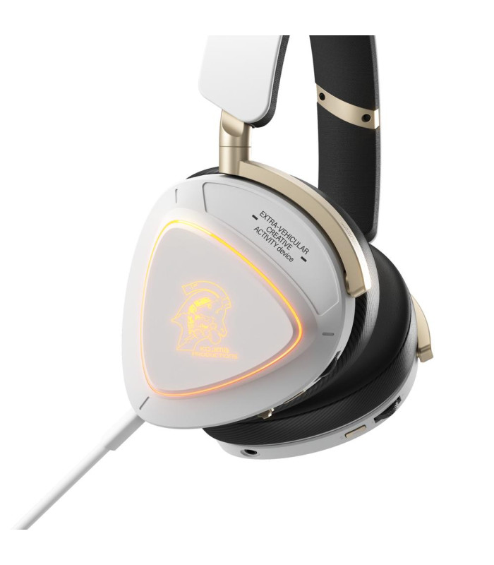 Auriculares gaming asus rog delta ii - kjp inalambrico blanco