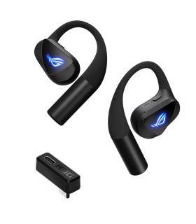 Auriculares asus rog cetra open inalambrico negro