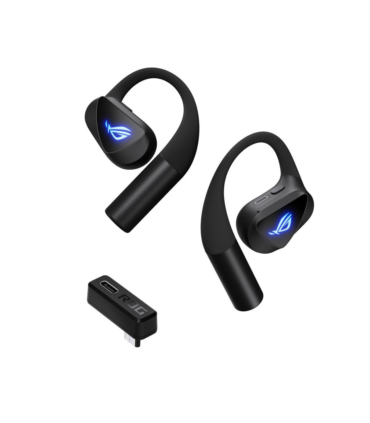 Auriculares asus rog cetra open inalambrico negro