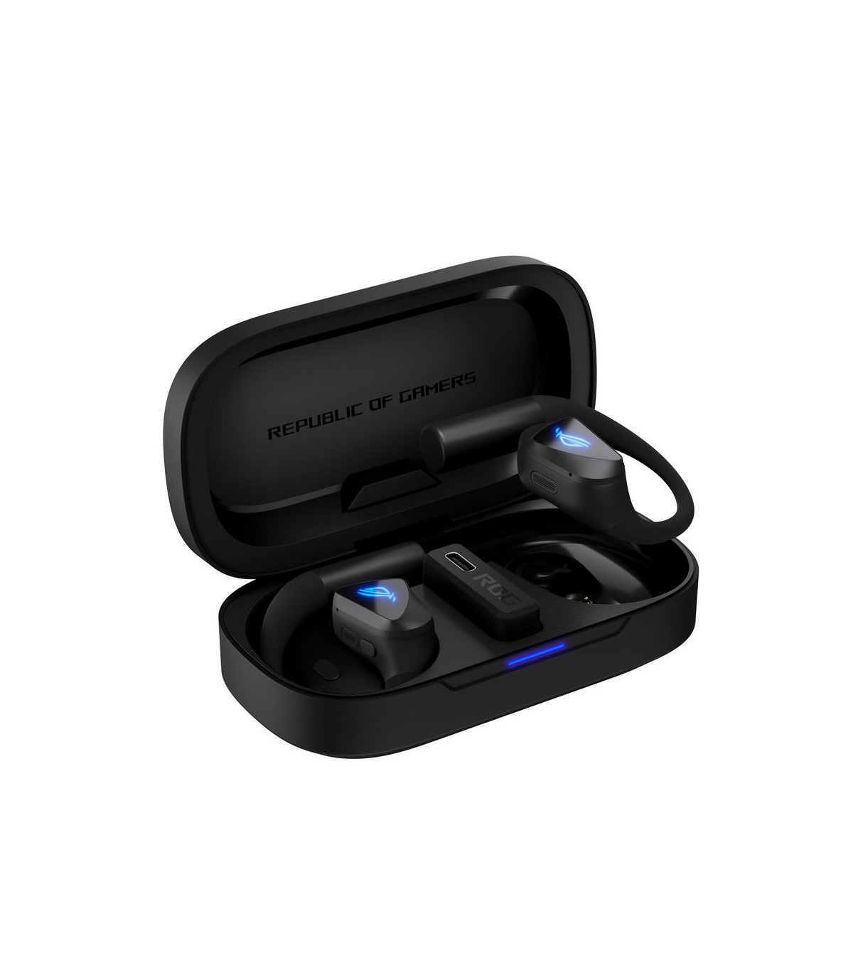 Auriculares asus rog cetra open inalambrico negro