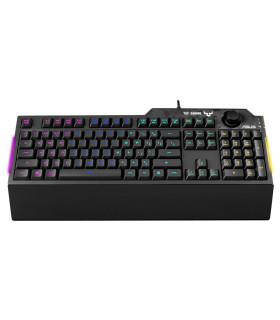 Teclado asus tuf gaming k1 rgb negro