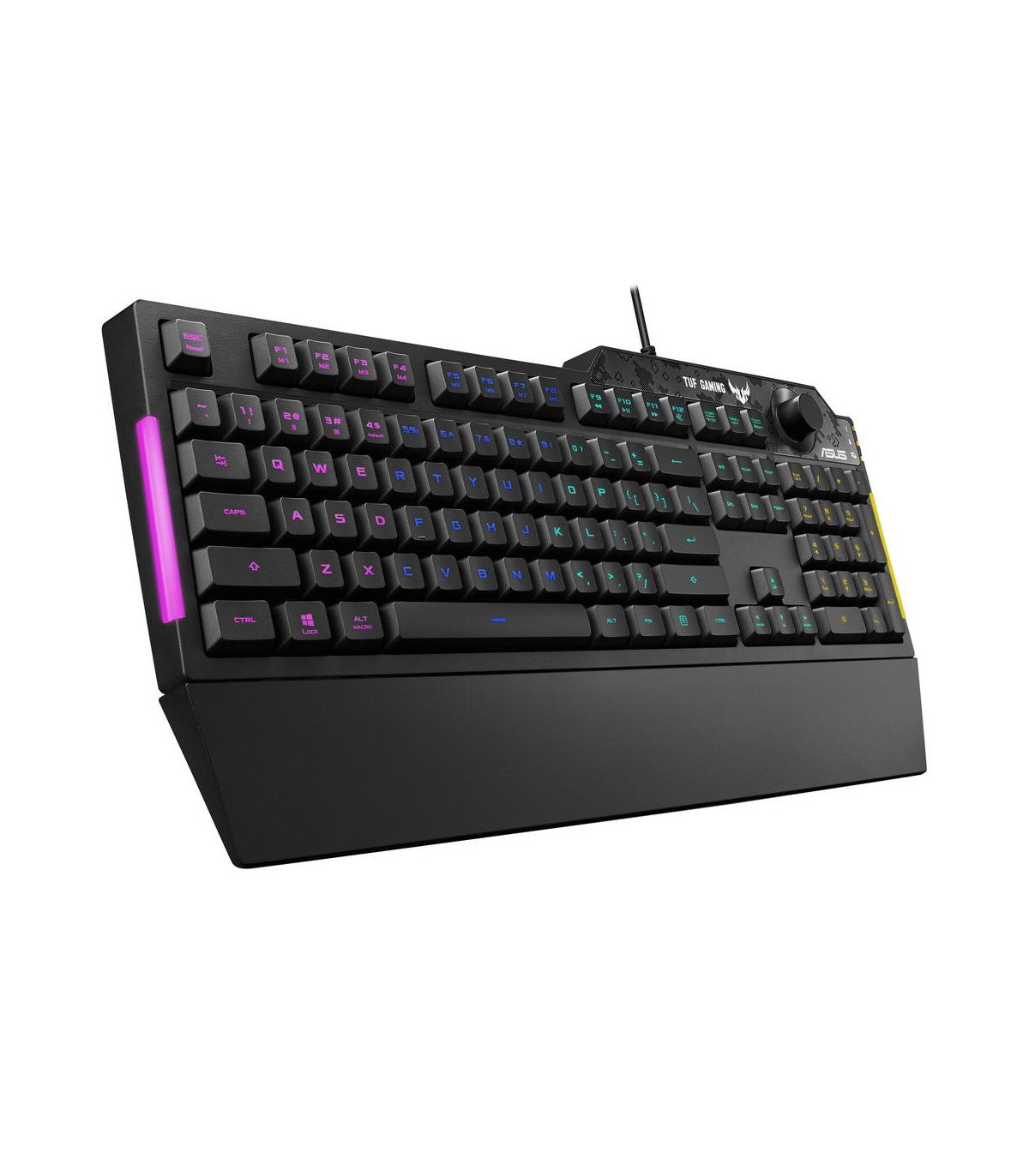 Teclado asus tuf gaming k1 rgb negro