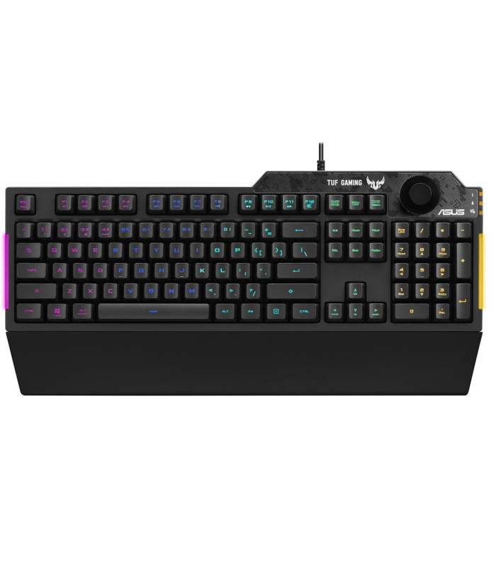 Teclado asus tuf gaming k1 rgb negro