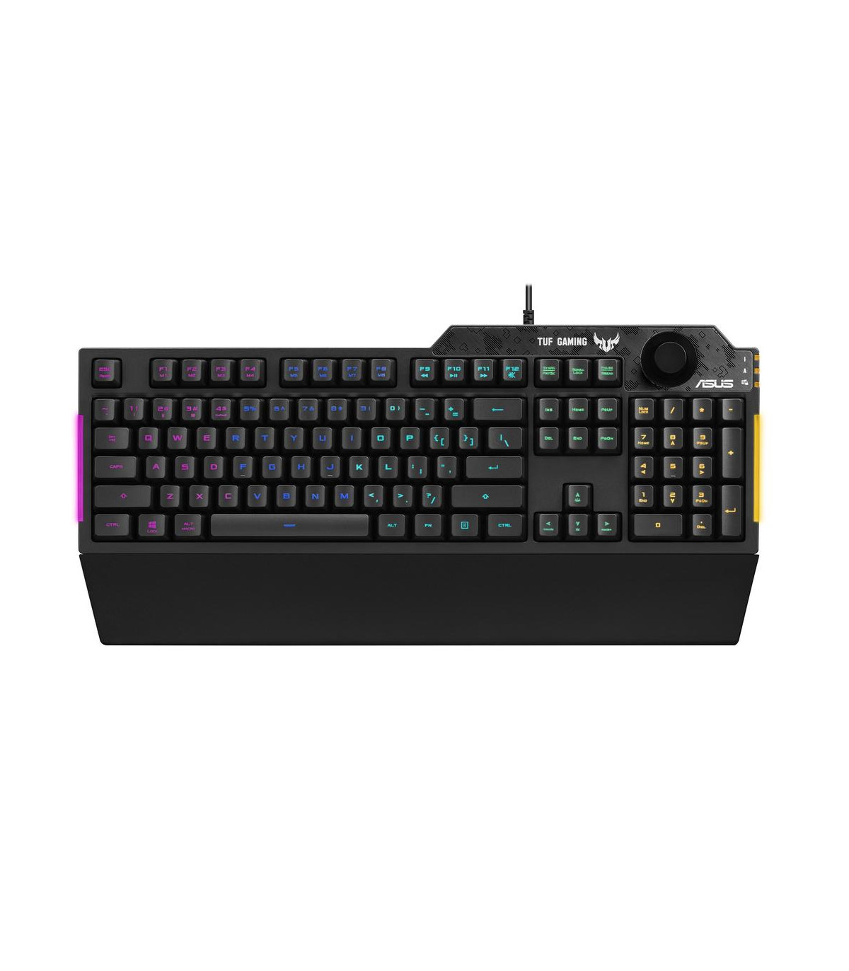Teclado asus tuf gaming k1 rgb negro