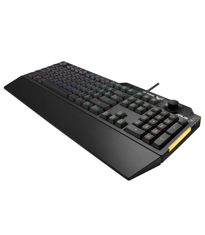 Teclado asus tuf gaming k1 rgb negro