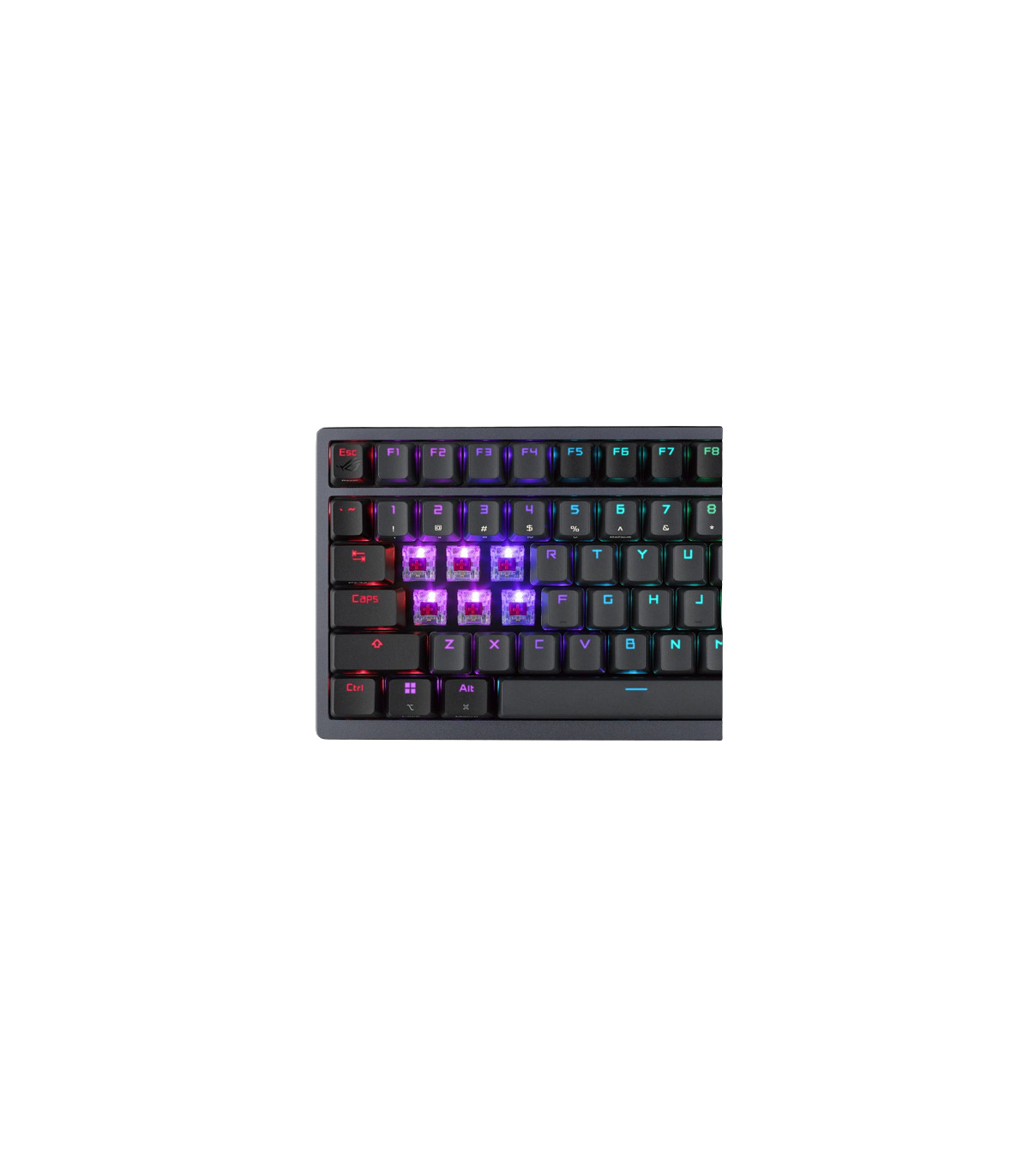 Teclado gaming asus azoth rgb negro