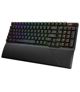 Teclado gaming asus rog strix scope ii 96 inalambrico rgb negro
