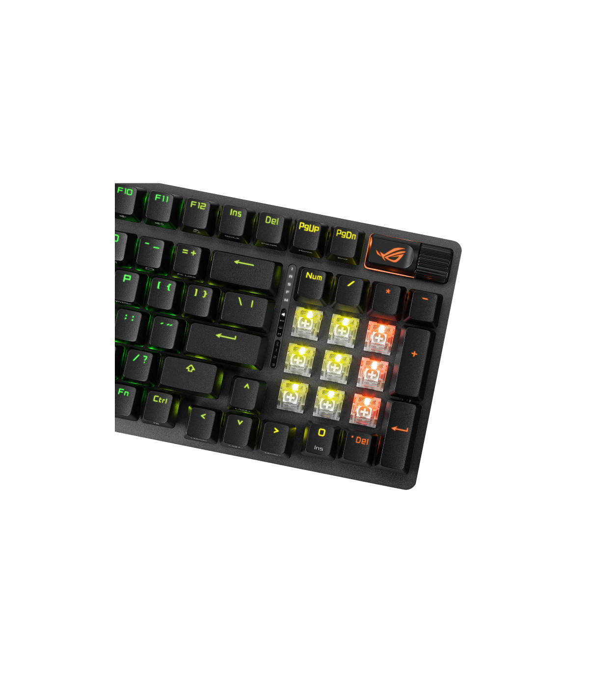 Teclado gaming asus rog strix scope ii 96 inalambrico rgb negro
