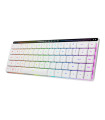 Teclado gaming asus rog falchion rx low profile inalambrico rgb blanco