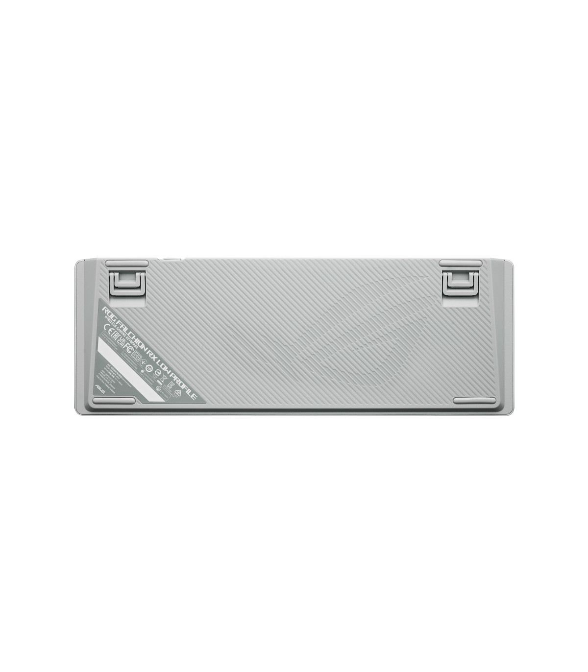 Teclado gaming asus rog falchion rx low profile inalambrico rgb blanco