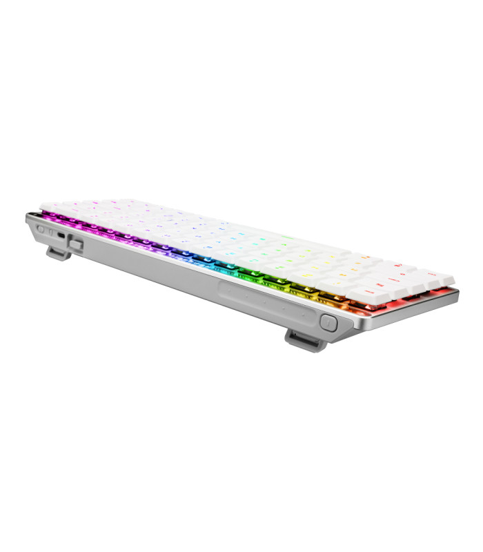 Teclado gaming asus rog falchion rx low profile inalambrico rgb blanco