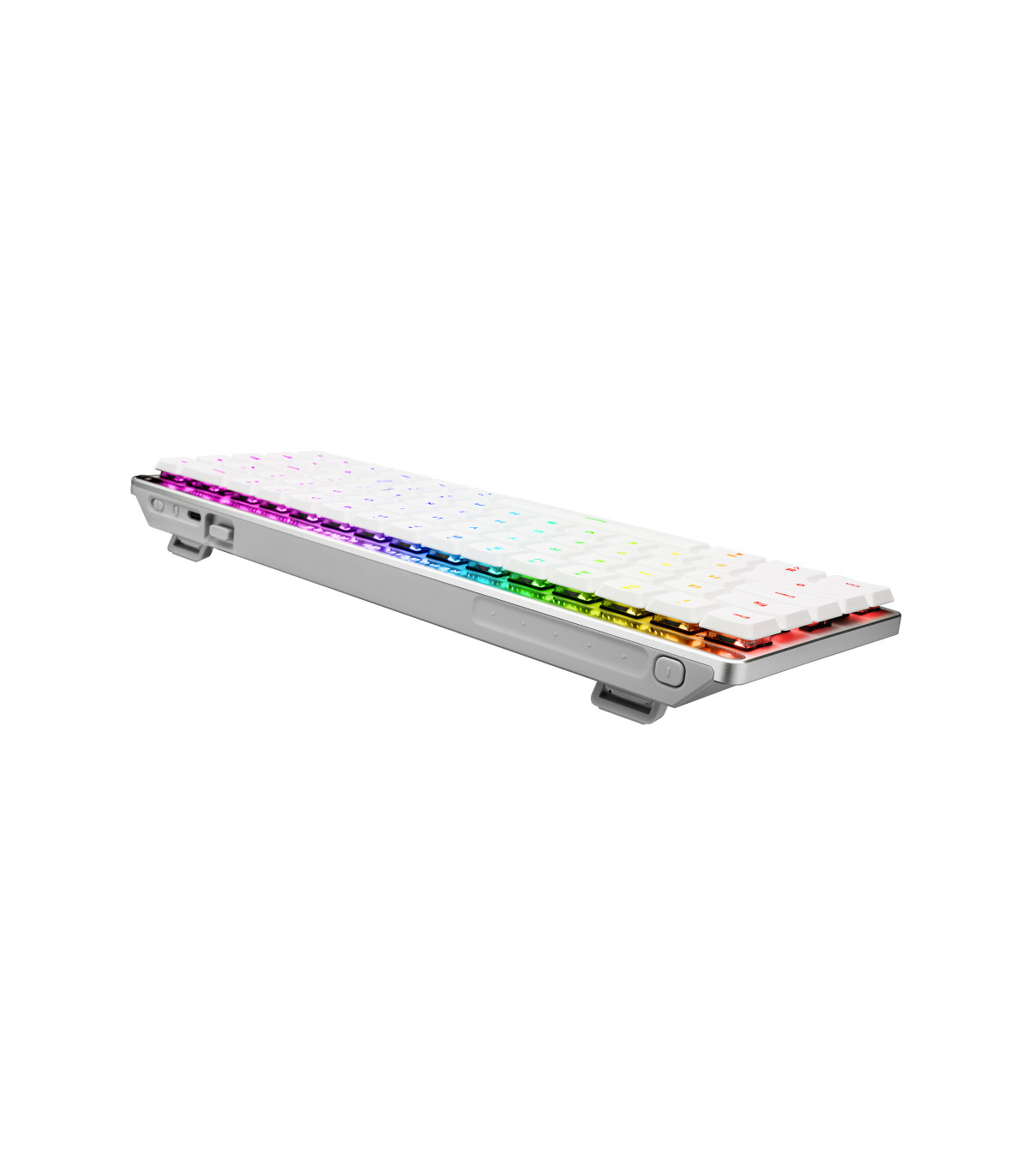 Teclado gaming asus rog falchion rx low profile inalambrico rgb blanco