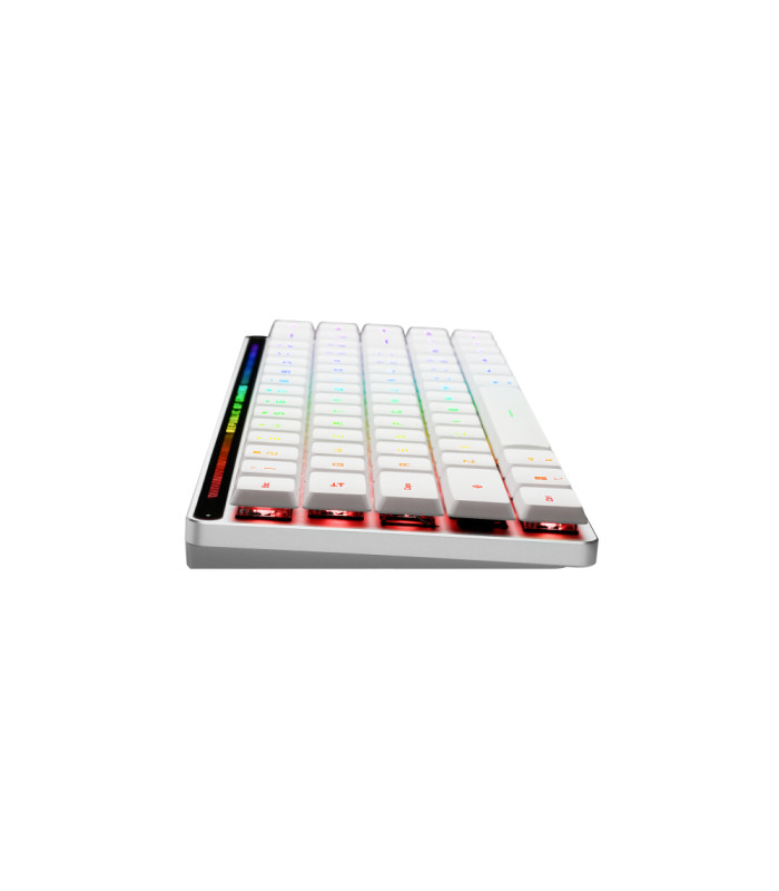 Teclado gaming asus rog falchion rx low profile inalambrico rgb blanco