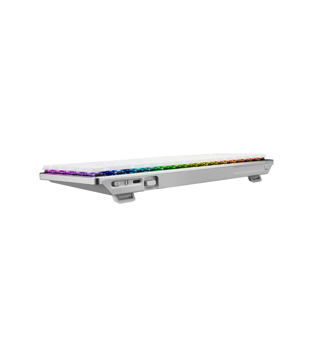 Teclado gaming asus rog falchion rx low profile inalambrico rgb blanco