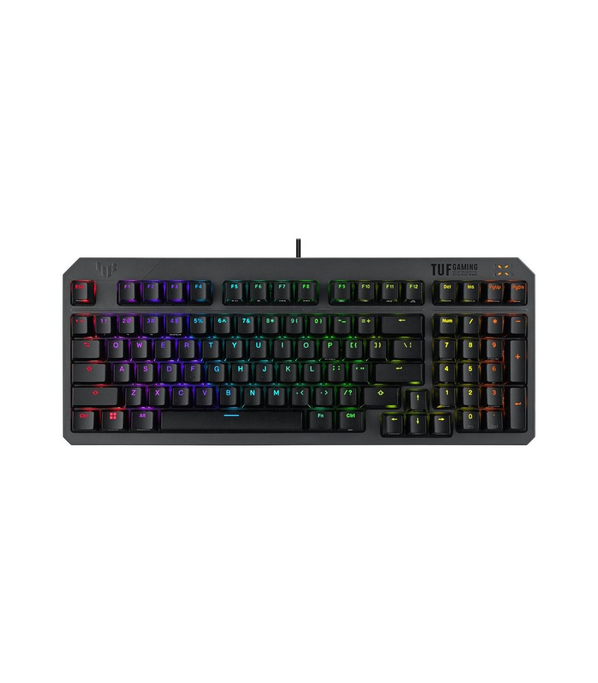 Teclado asus tuf gaming k3 gen ii rgb negro