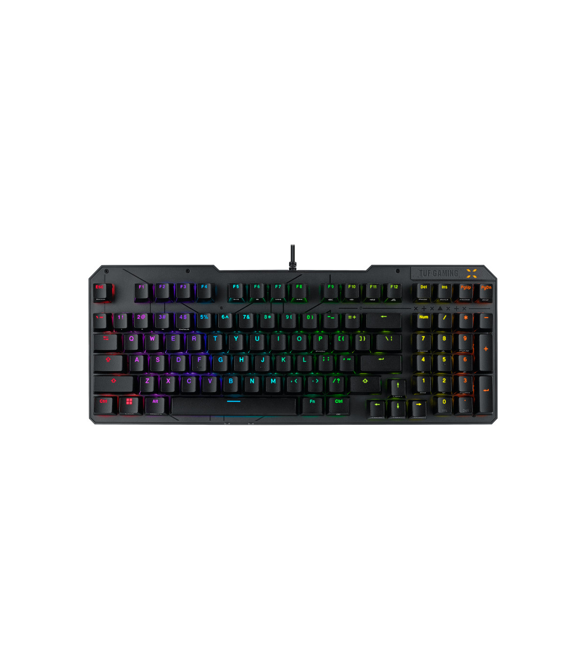 Teclado asus tuf gaming k3 gen ii rgb negro