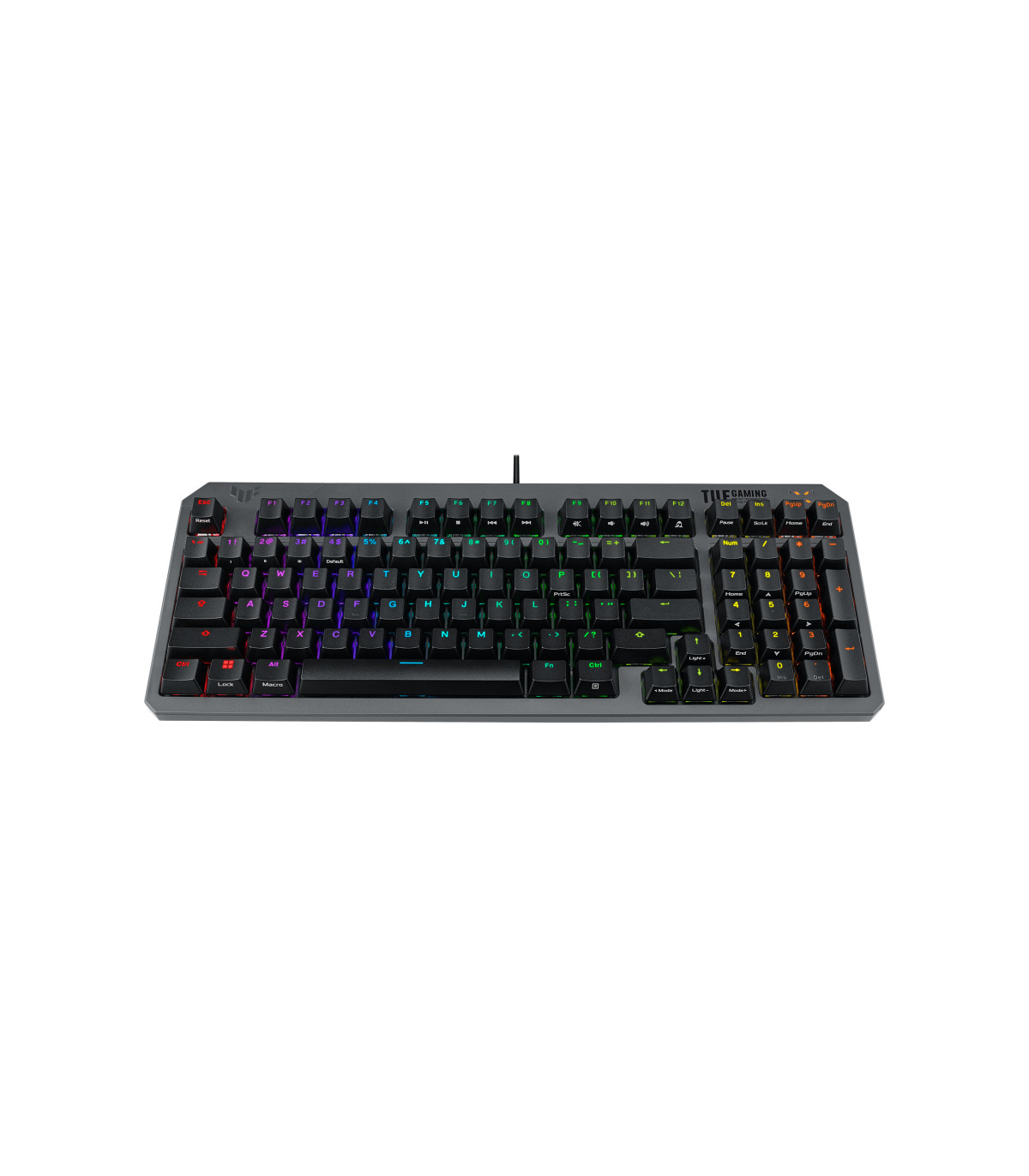 Teclado asus tuf gaming k3 gen ii rgb negro