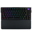 Teclado gaming asus rog azoth extreme inalambrico rgb negro ingles