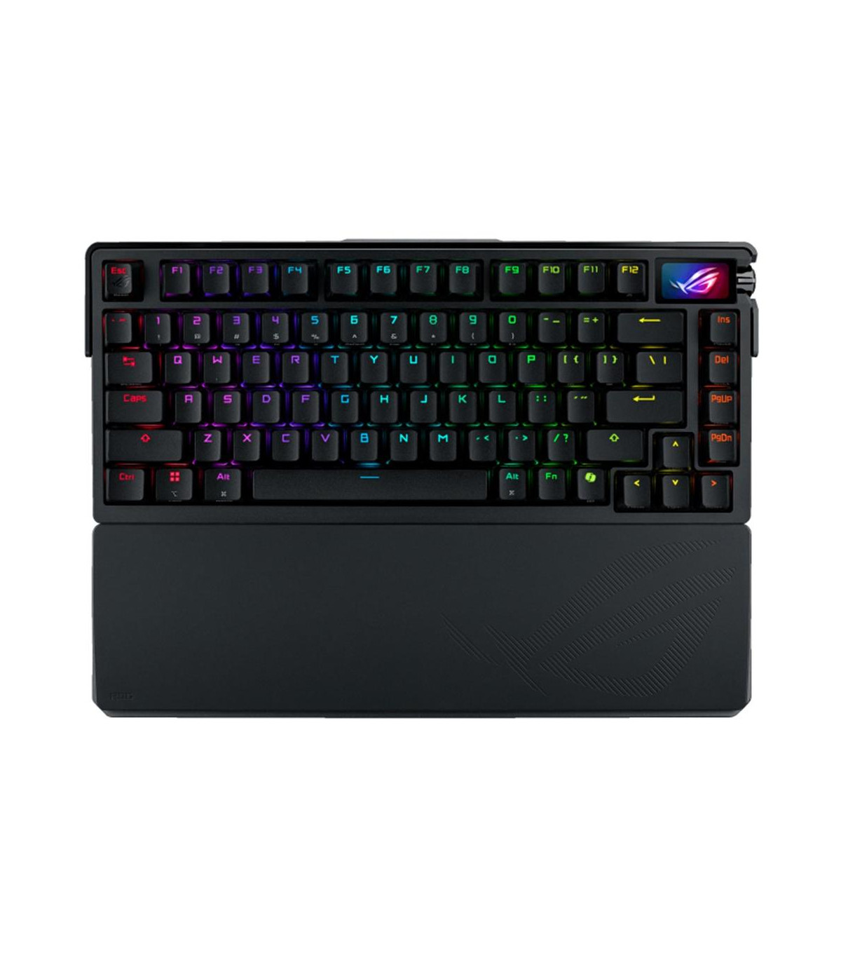 Teclado gaming asus rog azoth extreme inalambrico rgb negro ingles