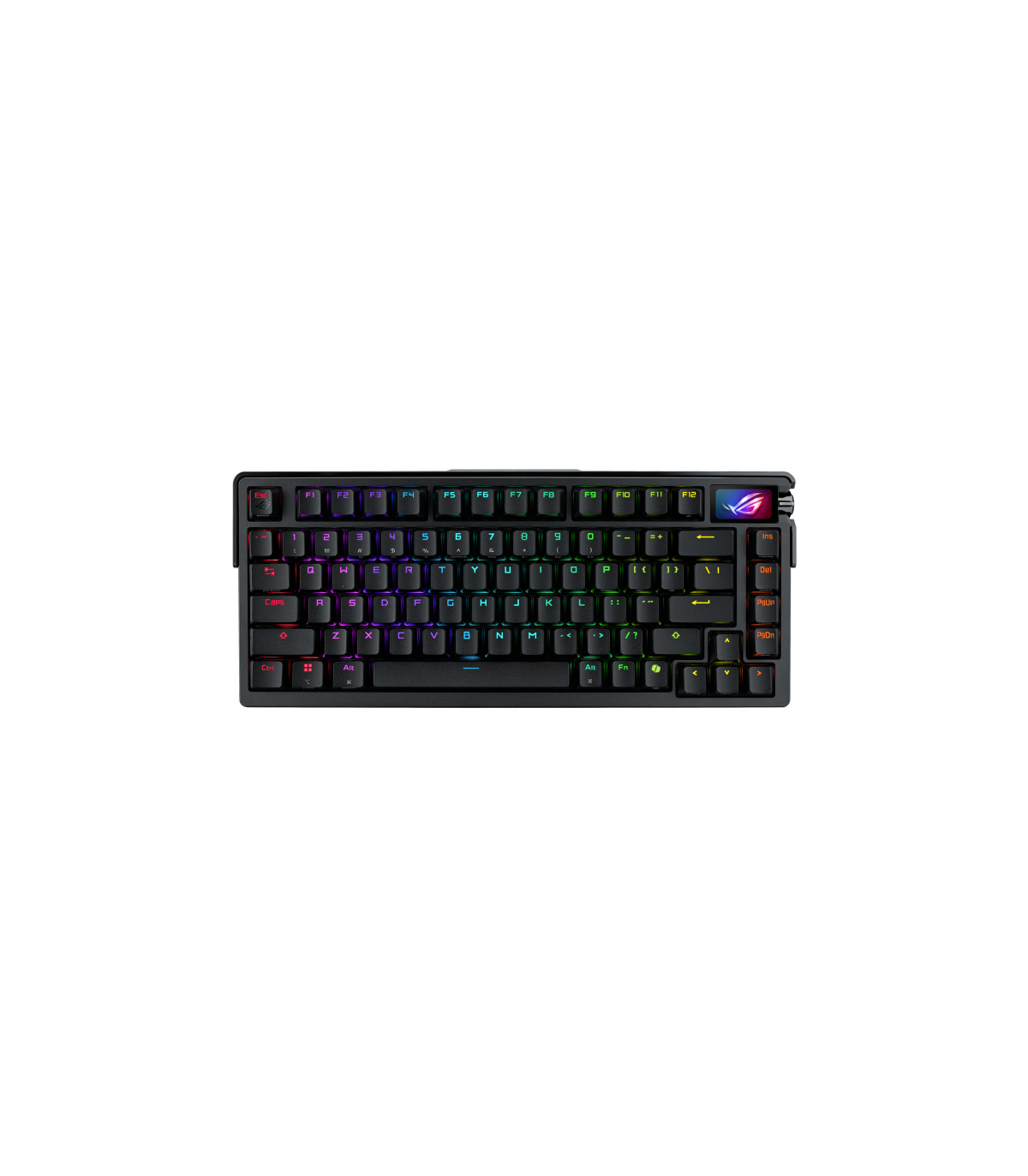 Teclado gaming asus rog azoth extreme inalambrico rgb negro ingles