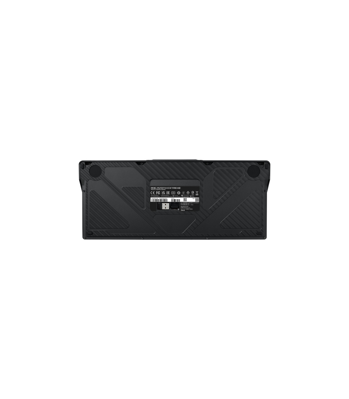 Teclado gaming asus rog azoth extreme inalambrico rgb negro ingles