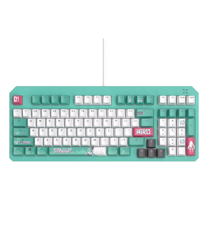 Teclado asus tuf gaming k3 gen ii hatsune miku edition rgb