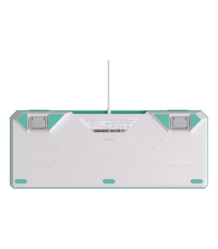 Teclado asus tuf gaming k3 gen ii hatsune miku edition rgb