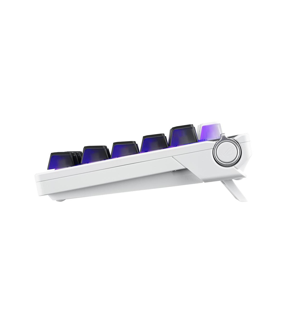 Teclado gaming asus rog azoth nx inalambrico rgb blanco ingles