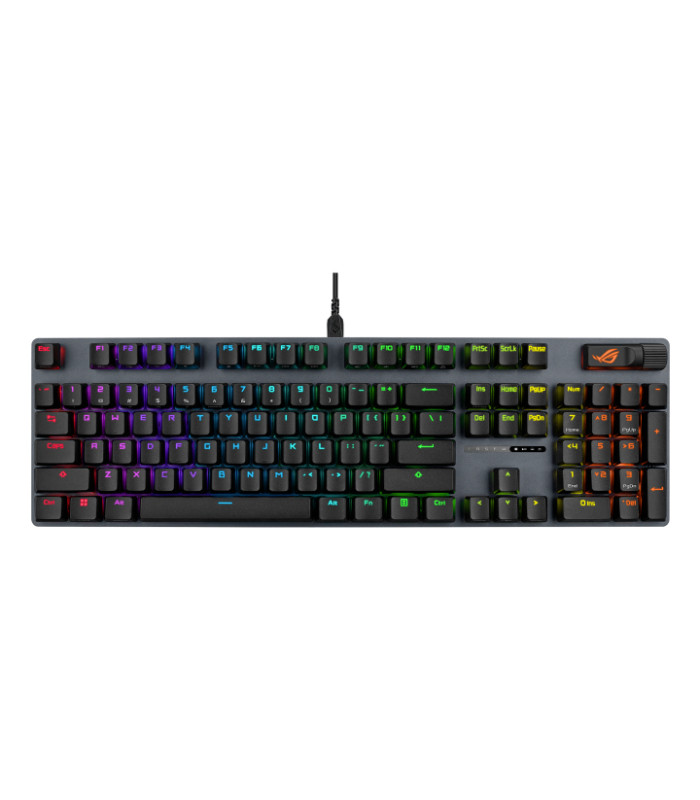 Teclado gaming asus rog strix scope ii x rgb negro
