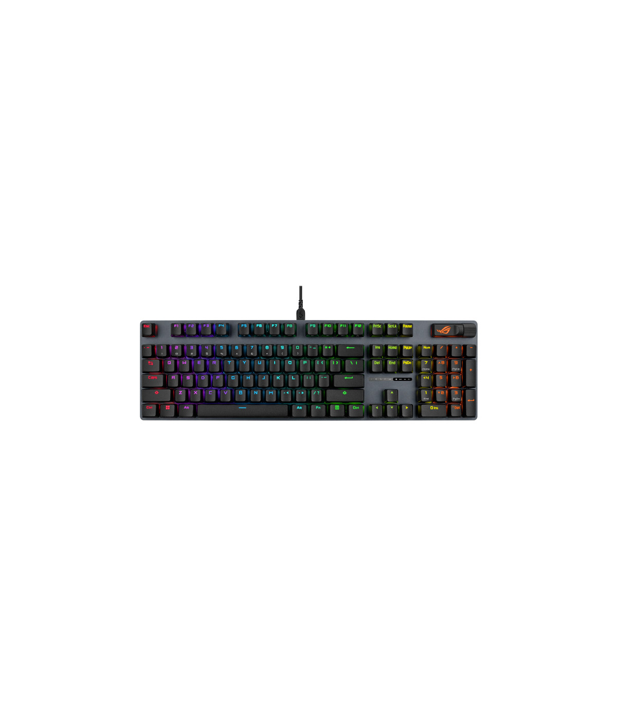 Teclado gaming asus rog strix scope ii x rgb negro