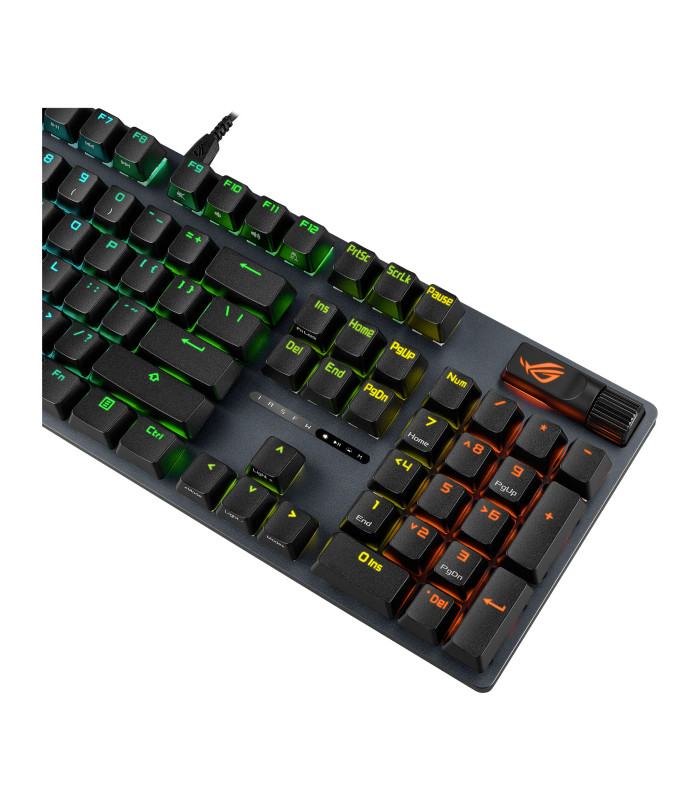 Teclado gaming asus rog strix scope ii x rgb negro