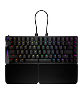 Teclado gaming asus rog falcata inalambrico rgb negro ingles