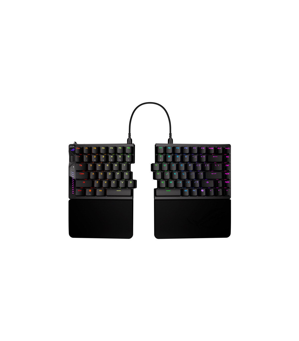 Teclado gaming asus rog falcata inalambrico rgb negro ingles