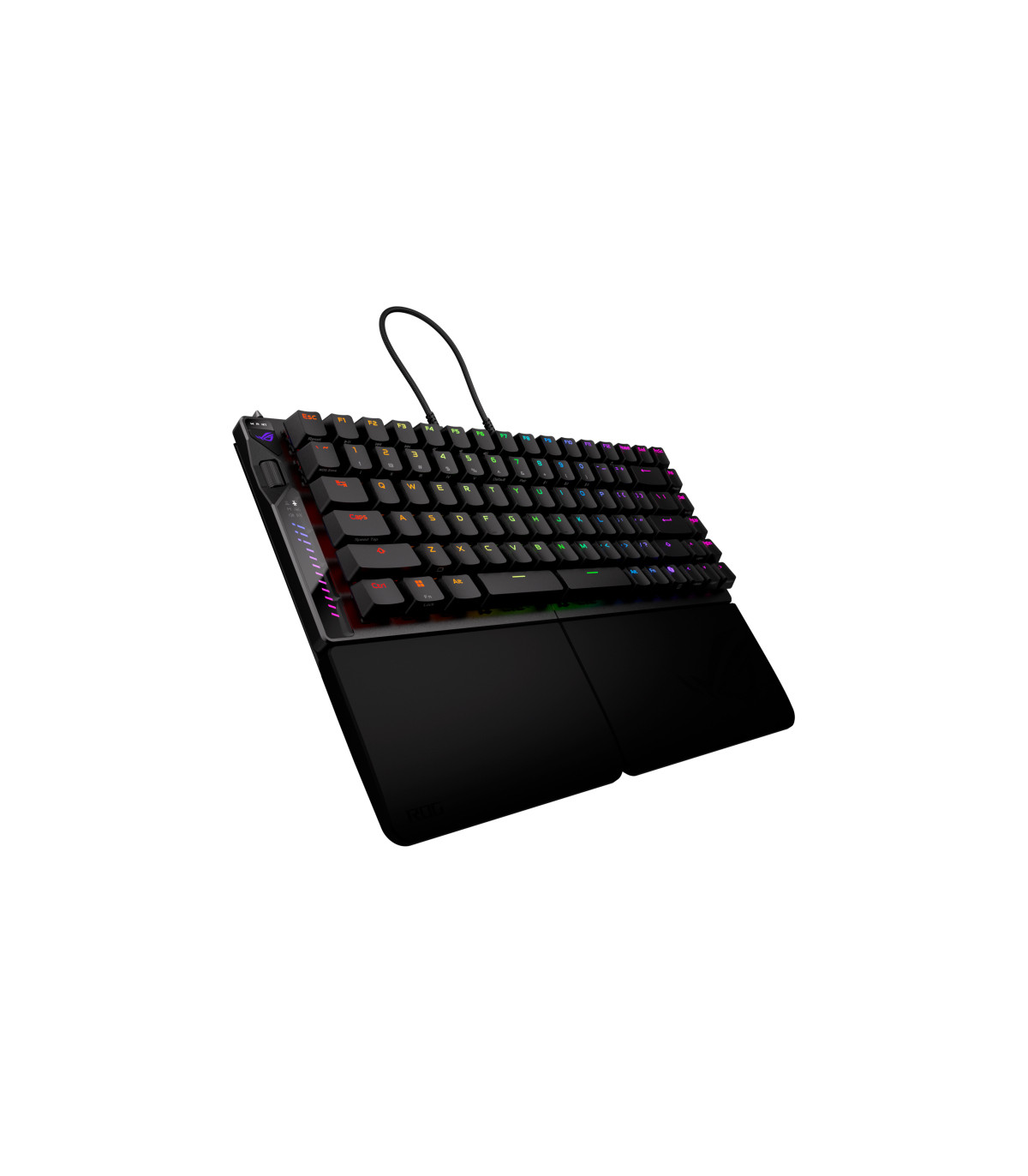 Teclado gaming asus rog falcata inalambrico rgb negro ingles