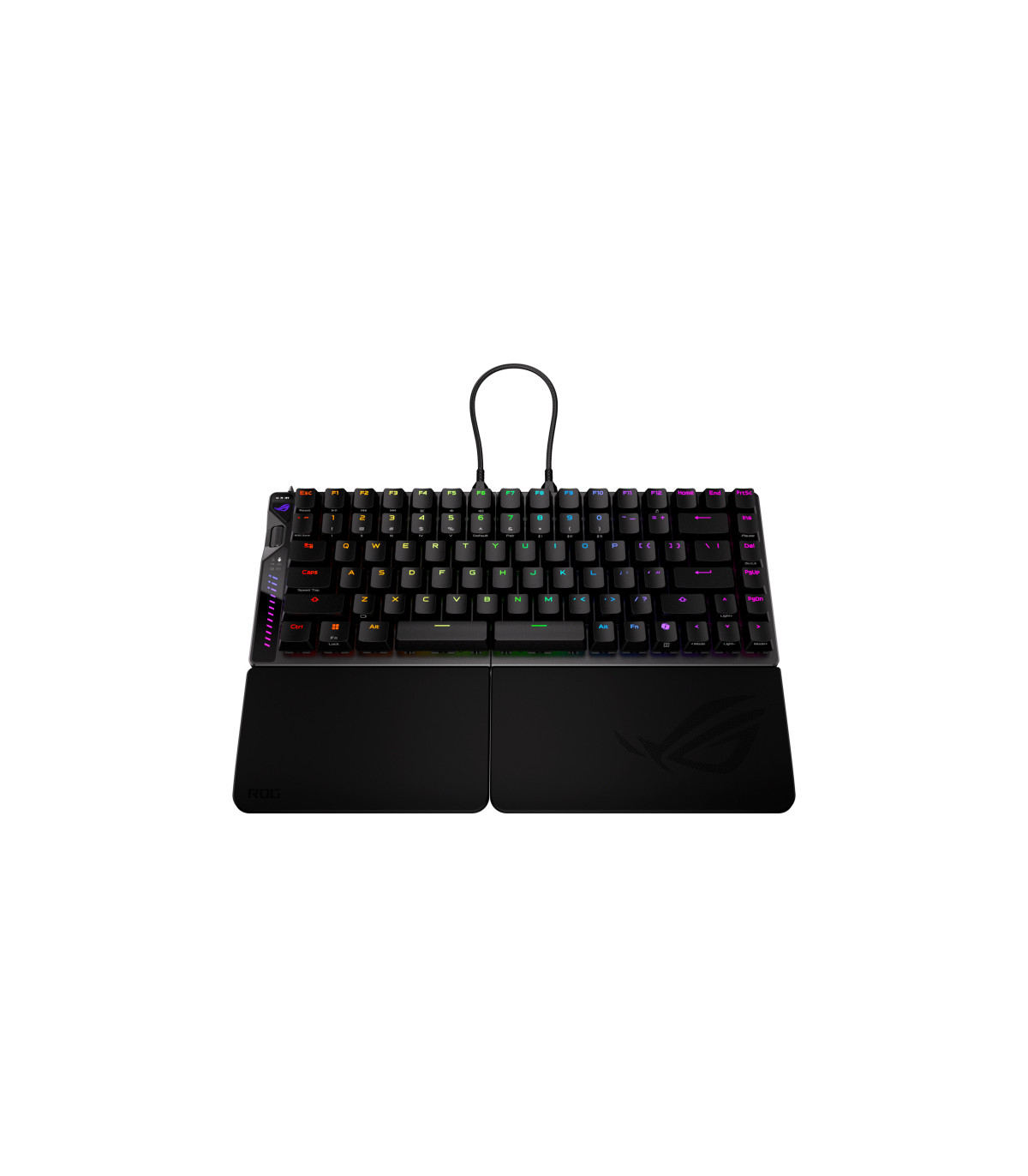 Teclado gaming asus rog falcata inalambrico rgb negro ingles