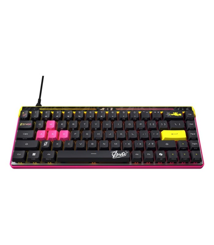 Teclado gaming asus rog falchion ace hfx zywoo edition rgb ingles