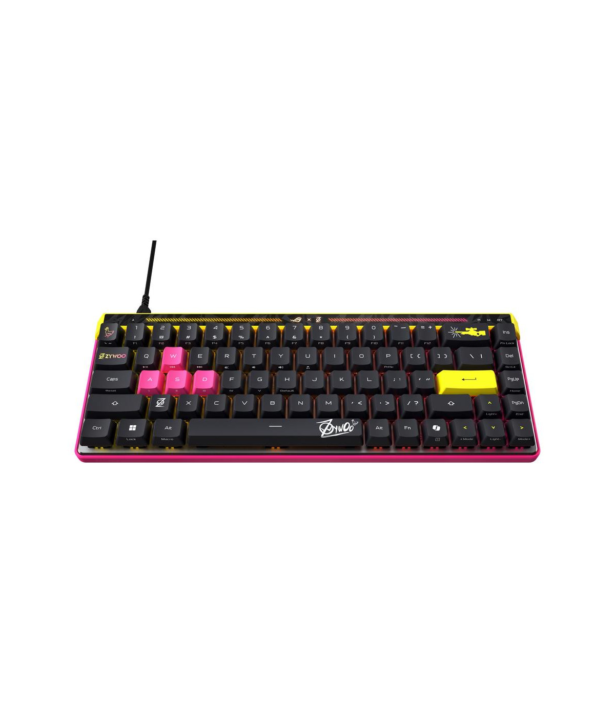 Teclado gaming asus rog falchion ace hfx zywoo edition rgb ingles