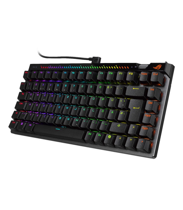 Teclado gaming asus rog falchion ace 75 he rgb negro