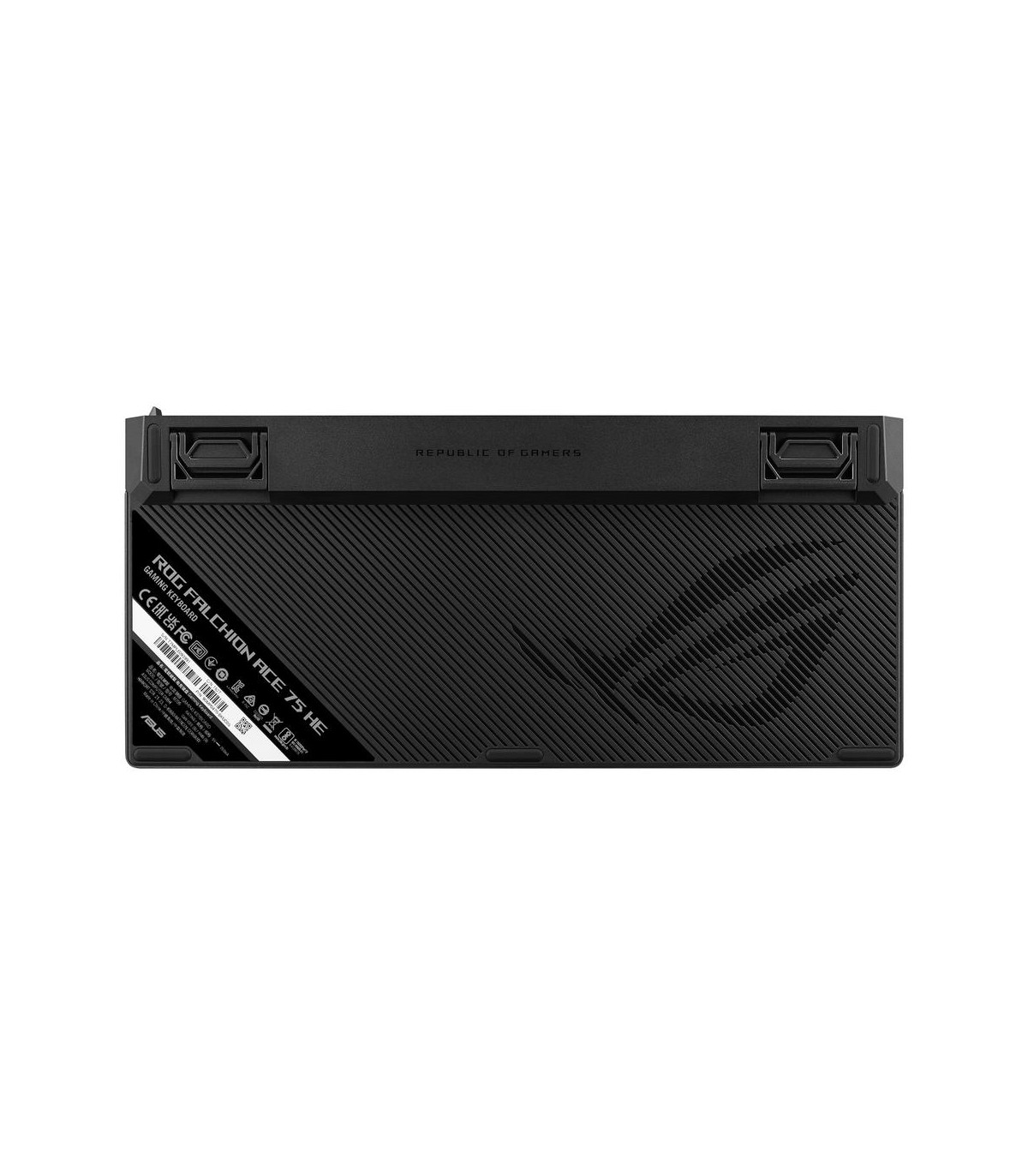 Teclado gaming asus rog falchion ace 75 he rgb negro