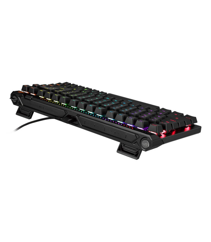 Teclado gaming asus rog falchion ace 75 he rgb negro