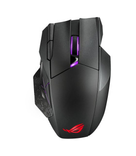 Raton inalambrico gaming asus rog spatha x negro