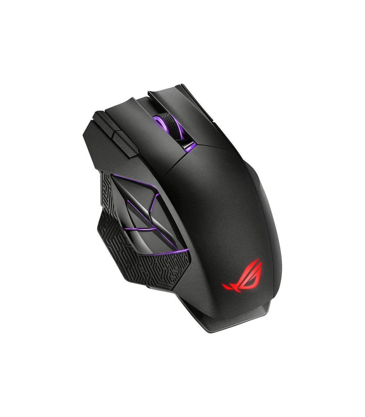 Raton inalambrico gaming asus rog spatha x negro