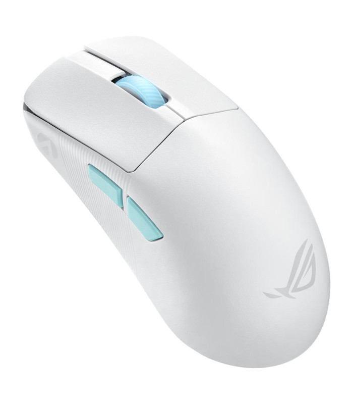 Raton inalambrico gaming asus rog harpe ace aim lab edition blanco
