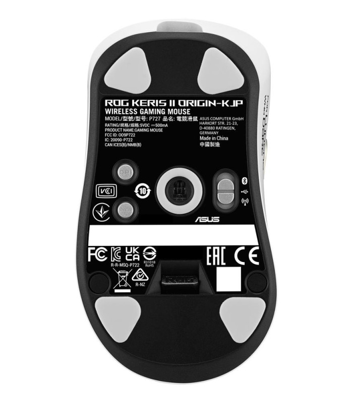 Raton inalambrico gaming asus rog keris ii origin kjp