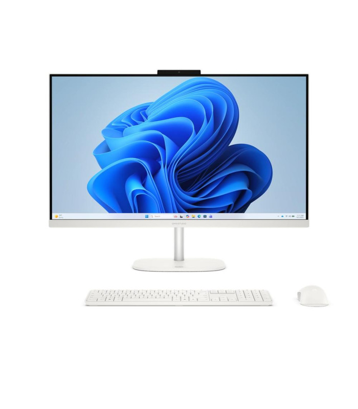 Ordenador all in one hp omnistudio 27 - cu0023ns 27 pulgadas core 5 - 120u -  16gb -  ssd 1tb -  tactil -  w11 -  blanco
