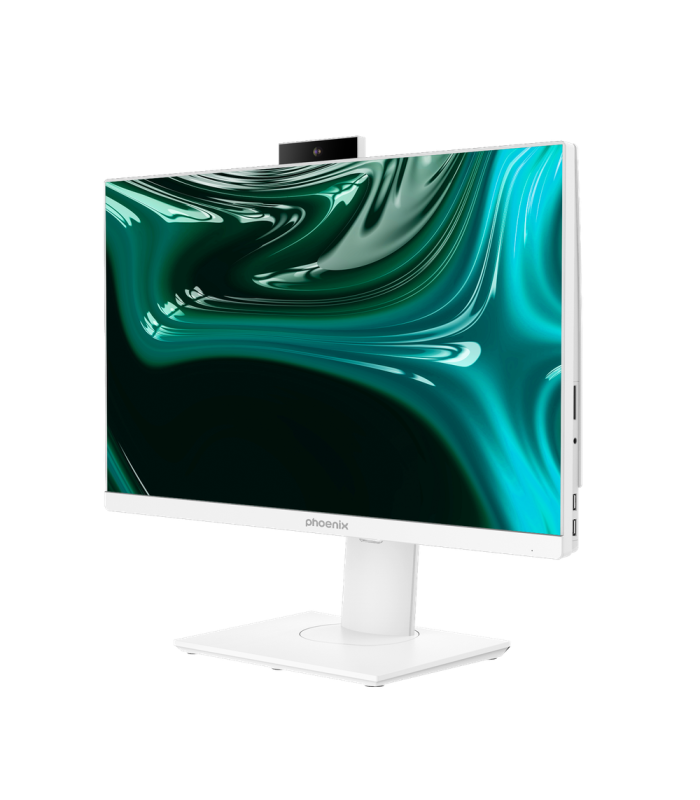 Ordenador pc all in one aio phoenix unity 23.8 pulgadas fhd ajustable altura y rotativo - web cam -  intel i5 14400 - 16 gb ddr5