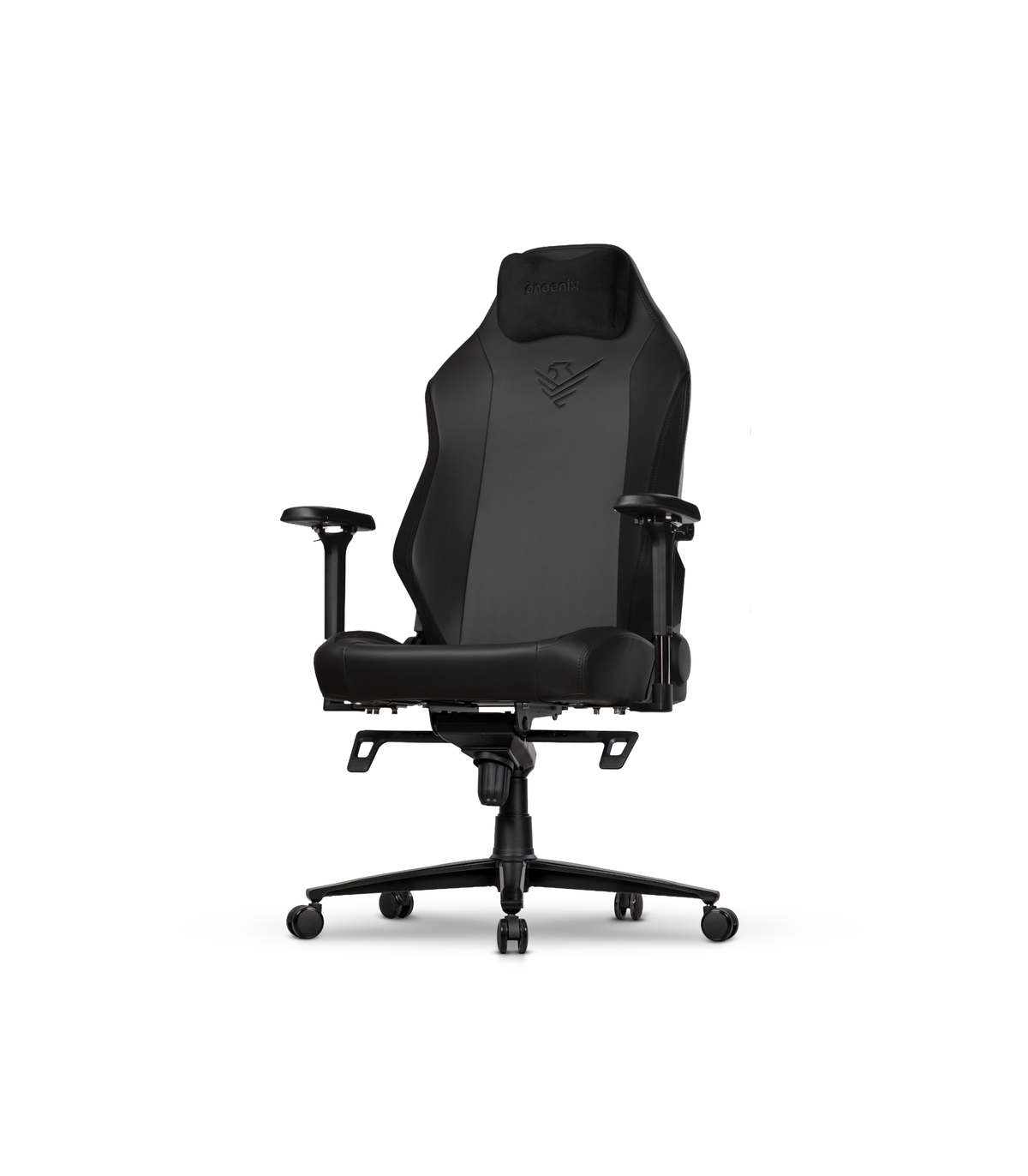 Silla gaming phoenix monarch remaster cuero napa negra talla xl